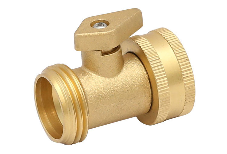 Жез shut-off valve with copper handle made in China