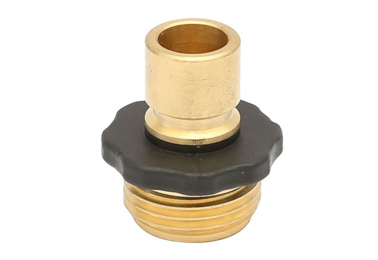 Жез Male Garden Hose Quick Connect Fitting with Rubber